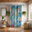 Rideau de douche 1 pièce Bright Farm Birds-1446005512