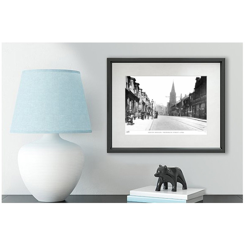 South Shields, Frederick Street C1906 by Francis Frith - Single Picture Frame Print, 45cm H x 60cm W x 2.3cm D