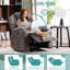 Fauteuil de massage chauffant Zyriana-270212297
