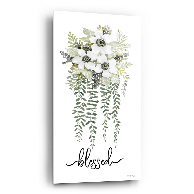 «Blessed» par Cindy Jacobs - impression sans cadre, L 12 po x H 24 po