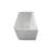 59" Stand Alone Tub Acrylic Rectangular Free Standing Soaking Bath Tub (White)