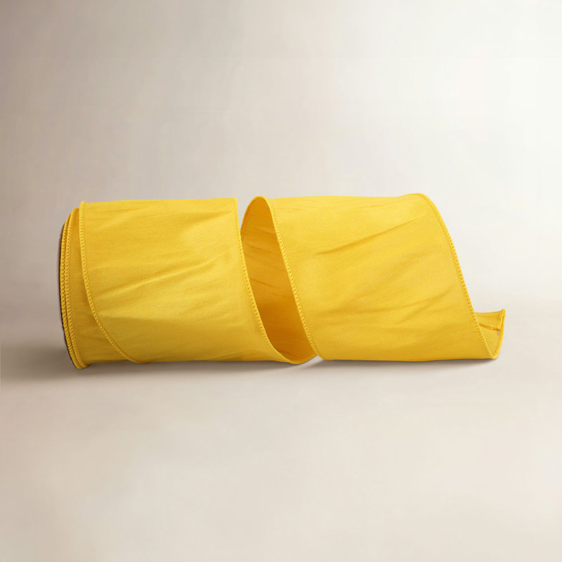 Ruban, Jaune doré, H 4 po x l 360 po