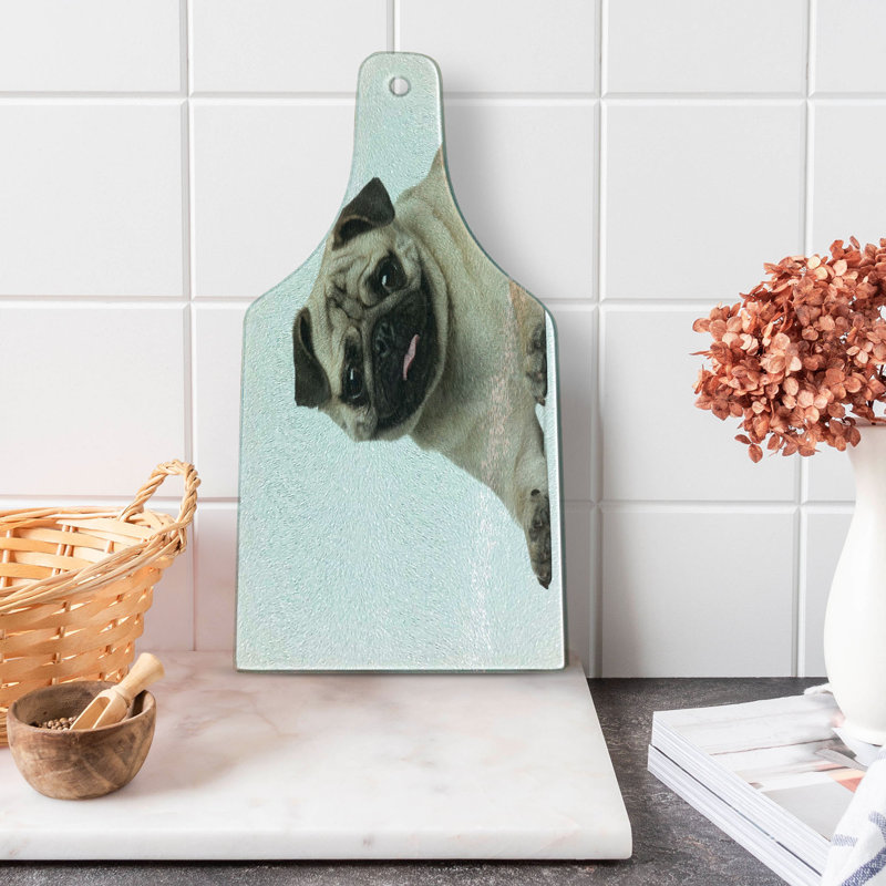 Planche à découper en verre trempé Ambesonne