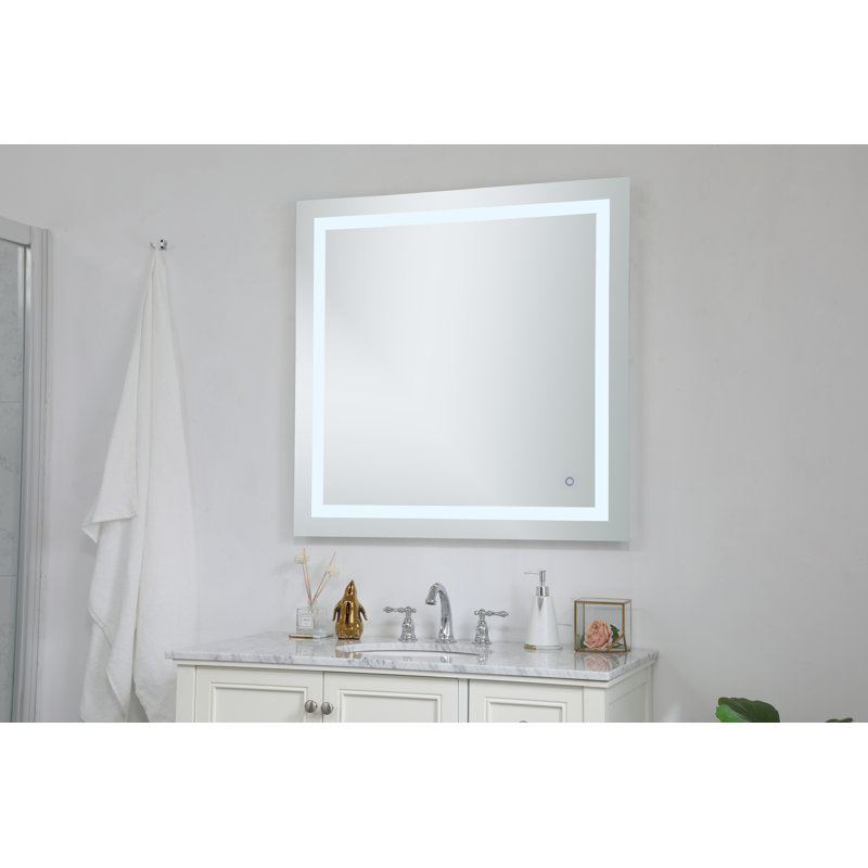 Miroir de salle de bain Scoles, 36 po x 36 po
