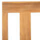 Melrose Rectangular 4 - Person 70.8" Teak Dining Set with Cushions
