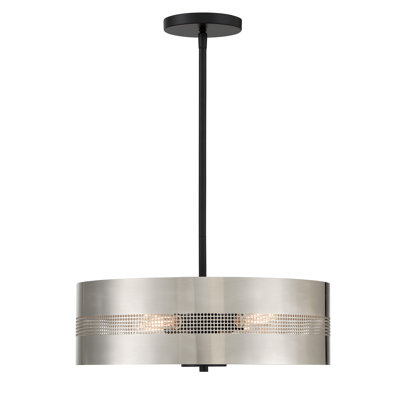 Rennen 1 - Light Silver Single Pendant
