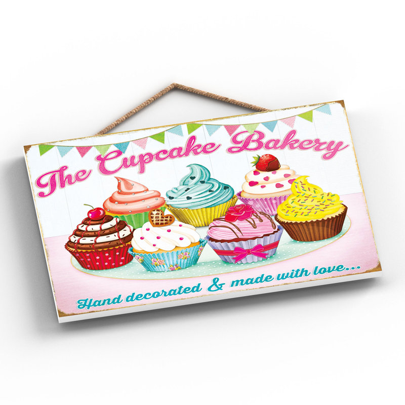 The Cupcake Bakery - Print on MDF