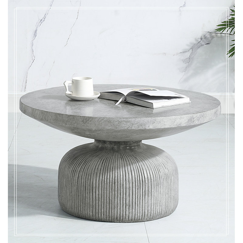 ACME Laddie Coffee Table, Weathered Grey Finish LV01926