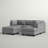 Upholstered L-Shaped Sectional Reversible-24748816