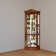 Corner Display Cabinets Lighted Curio Cabinet