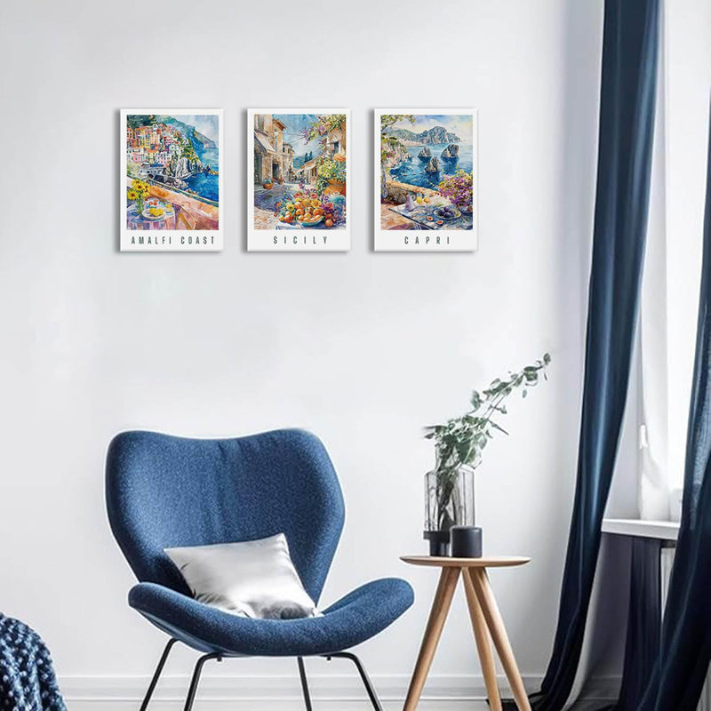 3 Piece Wrapped Canvas Print