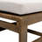 Landen Eucalyptus Outdoor Chaise Lounge