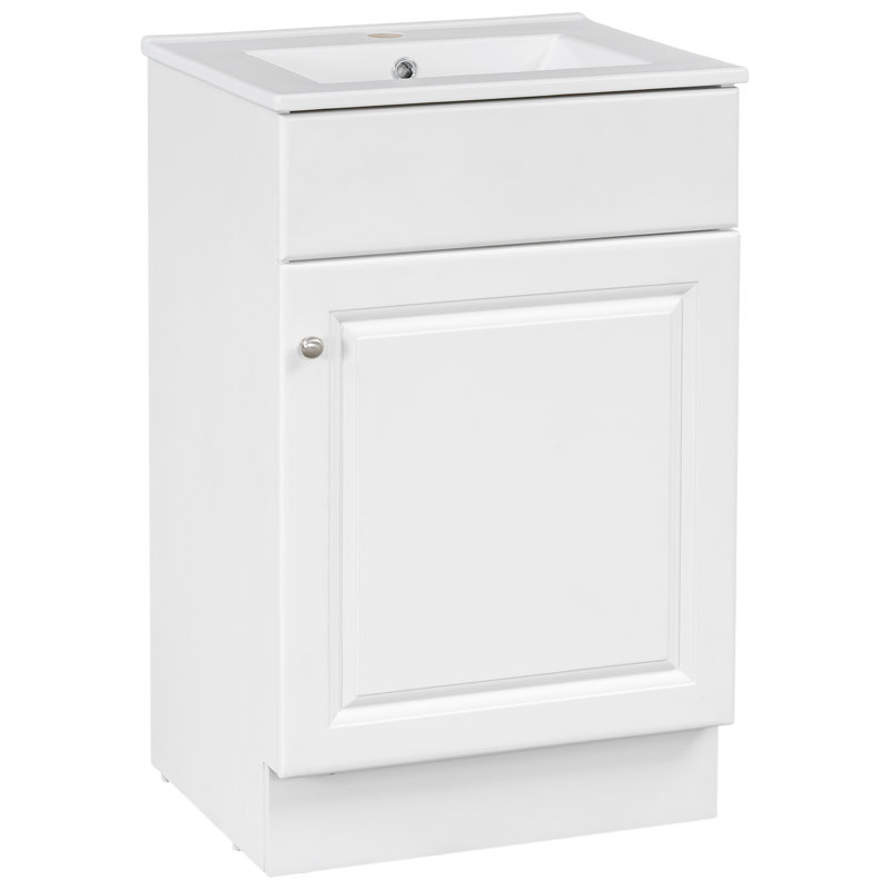 20" Single Bathroom Vanity Set, White