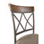 Jefferson Upholstered Counter Stool with Metal Frame-1665255518