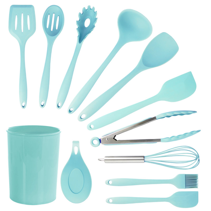 Mega Chef Utensil Set, Teal