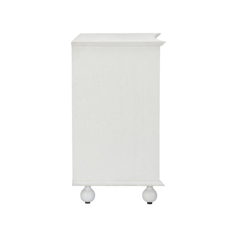 Maxwell 5 - Drawer Dresser, White