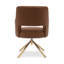Fauteuil pivotant rembourré Breann-93705339