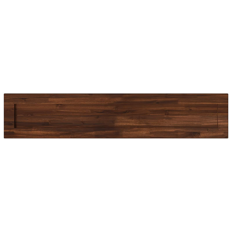 Solid Wood Table Top, 3cm H x 140cm W x 20cm D, Natural