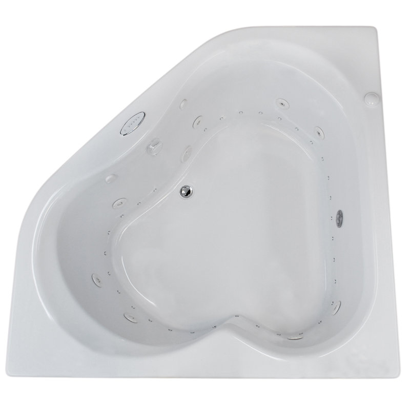 Tobago 59.25'' x 59.25'' Air Bathtub
