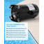 Remplacement du moteur de la pompe de piscine UST1202 2HP, bride ronde 115 / 230V