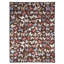 High-Quality Hand-Knotted Red And Black Area Rug