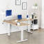 Bureau d'angle debout 83 po x 60 po Vivo Electric-1579804196