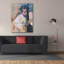  «Hear To The Music 1» par Allayn Stevens, art mural sur toile, 40 po x 54 po