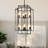 8-Light Square / Rectangle Chandelier Modern Black  Geometric Chandelie Light Fixture for Dining Room, Kitchen Island, or Entryway-311627204
