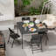 Table de salle à manger pliante avec 4 chaises