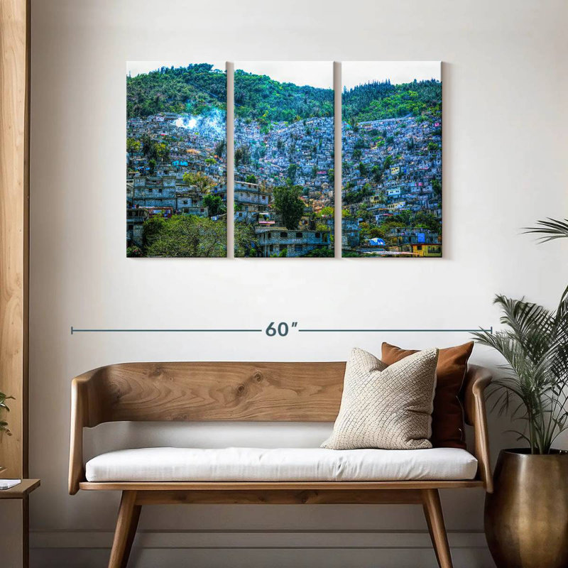 Sebbie Port-Au-Prince Hillside Homes, H 28 po x l 45 po