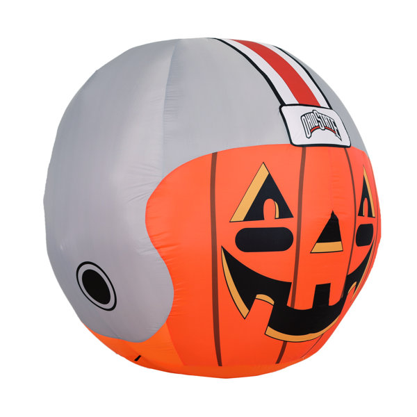 Sporticulture 4-ft Pre-Lit Dallas Cowboys Jack-o-lantern Inflatable in the  Outdoor Halloween Decorations & Inflatables department at