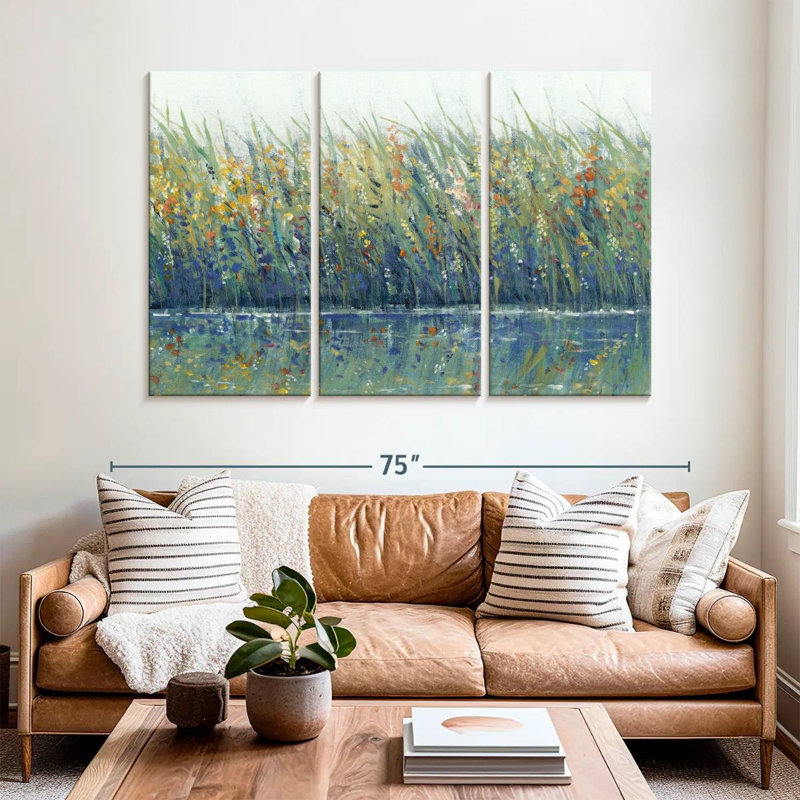 Alvord Wildflower Reflection I, H 42 po x l 65 po