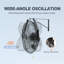 VEVOR 21.7'' Wall Mounted Fan Fan