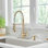 Kitchen Faucets, Spring Kitchen Sink Faucets with Soap Dispenser