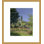 «Flowering Garden at Sainte-Adresse» par Claude Monet, impression giclée encadrée