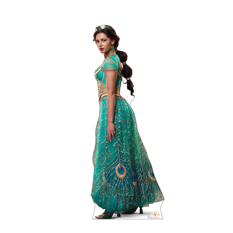 Life-Size Jasmine Aladdin Cardboard Stand-Up, 69in
