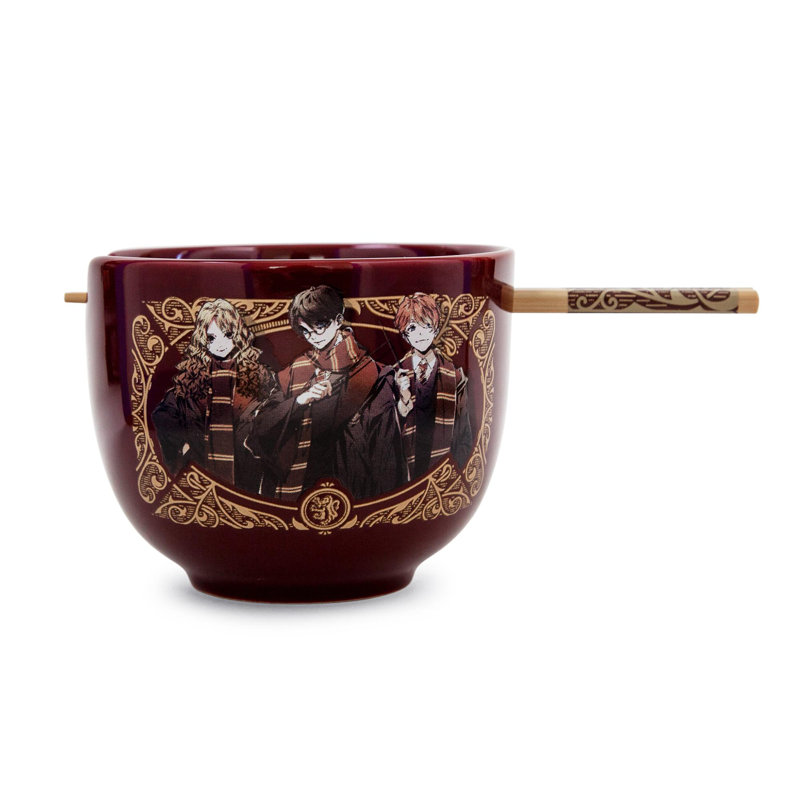 Ensemble de bol et baguettes 20 oz Harry Potter