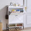 16 Pair Flip Down Shoe Storage