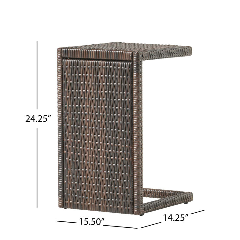 Stylish With Space-Saving Side Table
