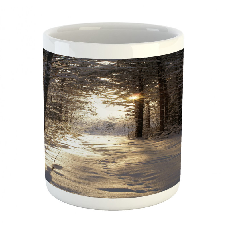 Grande tasse à café winter
