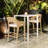  Montellano White Outdoor Bar Table