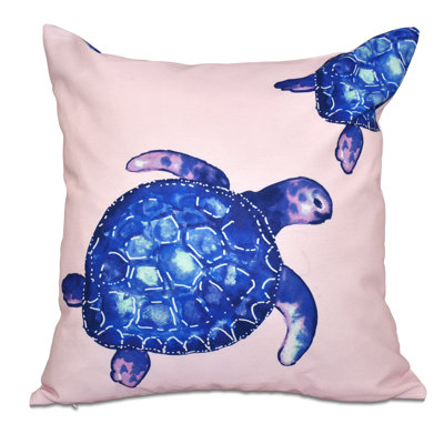 Housse de coussin carrée Turtle Tales