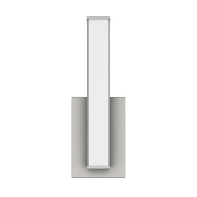 Edge Advantage 14in LED Bathroom Vanity and Wall Light 15W 1,250 Lumens 5-CCT Selectable 2700-3000-3500-4000-5000K in Brushed Nickel with Adjustable Backplate