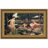 Echo And Narcissus, 1903 Print by John William Waterhouse