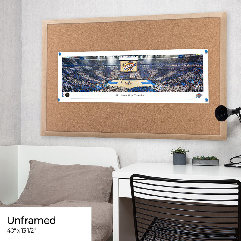 Oklahoma City Thunder - sans cadre, Impression sans cadre