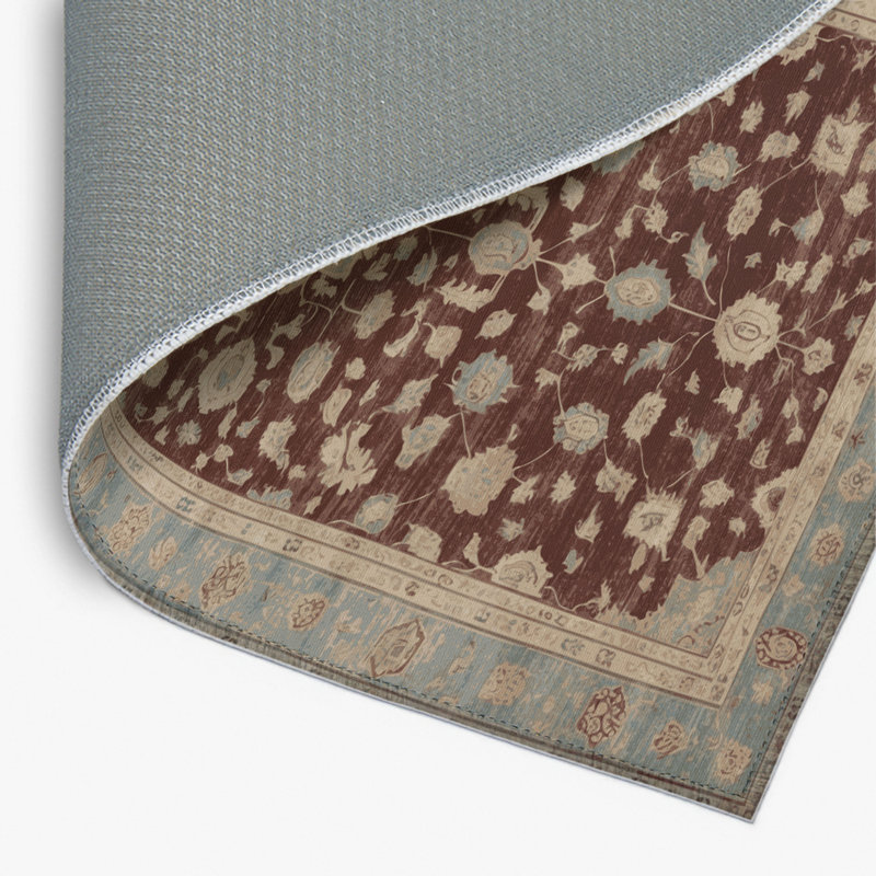 Overdyed Gray Indoor and Outdoor Area Rug, Rectangle 8' x 10'