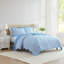Ensemble de courtepointe réversible bleu Martha Martha Olivia-123207460-123207457