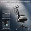 Jeel Ergonomic Mesh Office Chair,Executive High Back Computer Desk Chair with Footrest