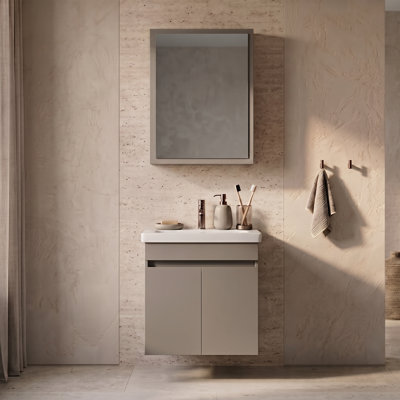 Adair 22" Wall-Mounted Single Bathroom Vanity Set with Medicine Cabinet