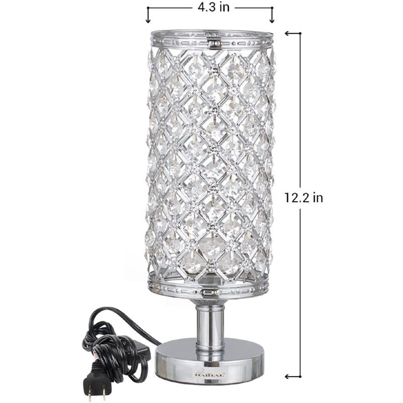 Lampe de table 12,2 po, Argent